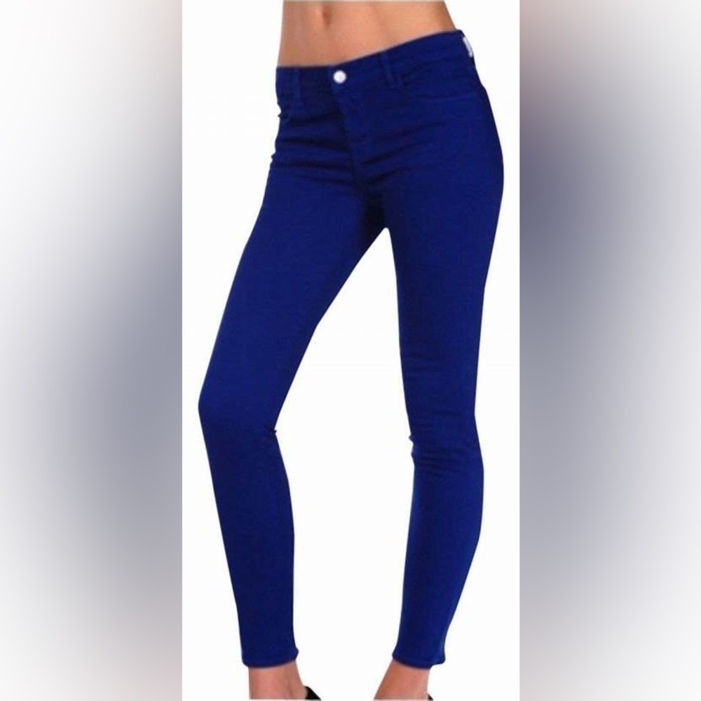 J BRAND Danica Back Zip Skinny